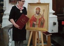 Podczas uroczystości wręczenia wyróżnienia.