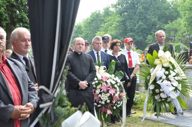 Pogrzeb ks. Gajdy w Porąbce Uszewskiej