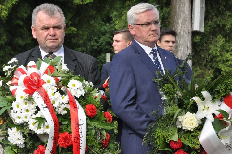 Pogrzeb ks. Gajdy w Porąbce Uszewskiej