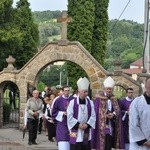 Pogrzeb ks. Gajdy w Porąbce Uszewskiej