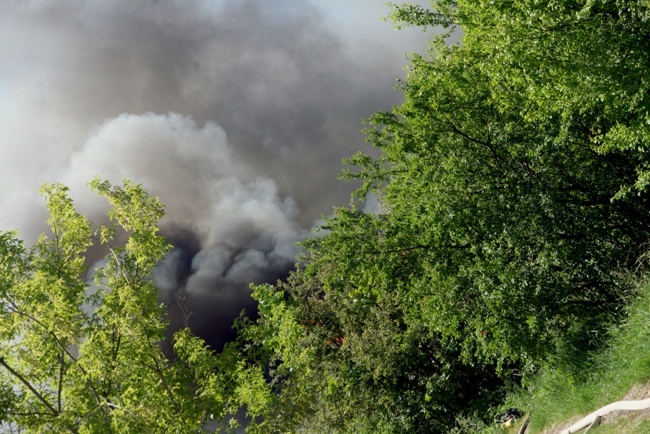 Pożar w Radomiu