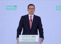 Morawiecki: Program antysmogowy pochłonie 130 mld zł