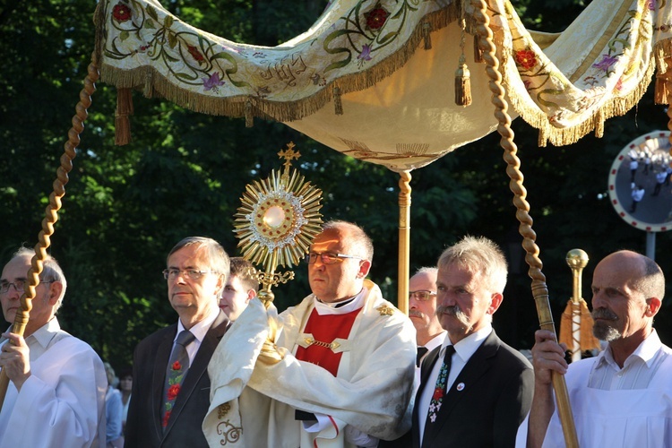 Zakończenie oktawy Bożego Ciała w Łowiczu