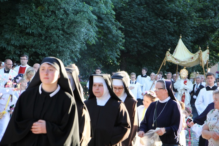 Zakończenie oktawy Bożego Ciała w Łowiczu