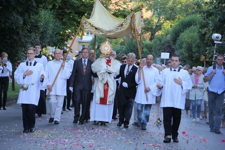 Zakończenie oktawy Bożego Ciała w Łowiczu