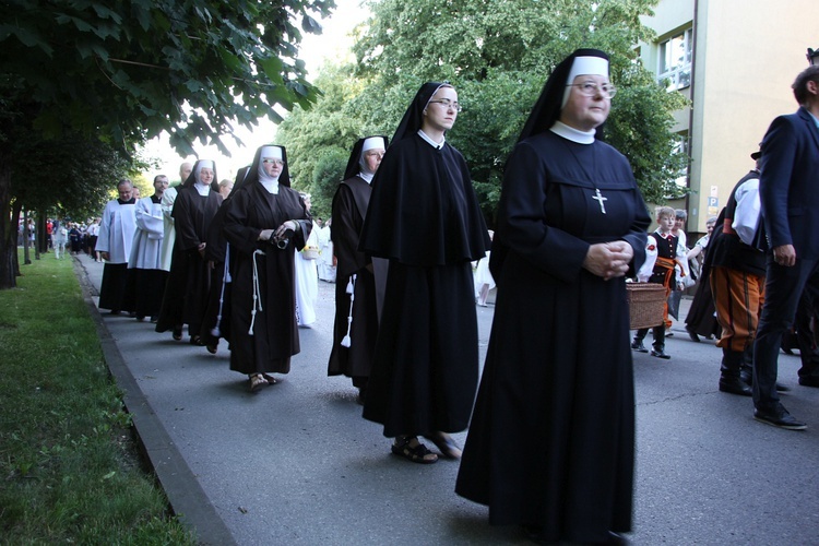 Zakończenie oktawy Bożego Ciała w Łowiczu