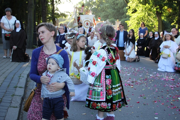 Zakończenie oktawy Bożego Ciała w Łowiczu