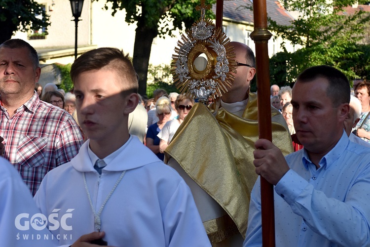 Zakończenie oktawy Bożego Ciała w Świebodzicach