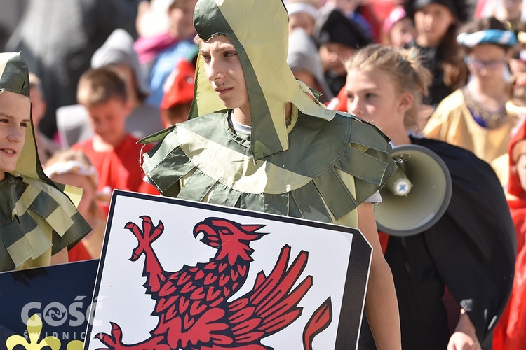 Gryfiada na rozpoczęcie obchodów 650. rocznicy śmierci Bolka II Małego