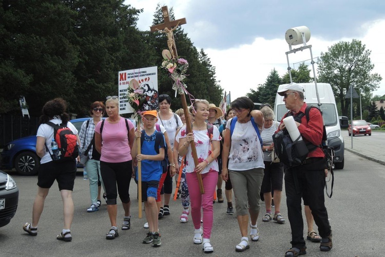 11. Piesza Pielgrzymka z Cięciny do  Kalwarii Zebrzydowskiej