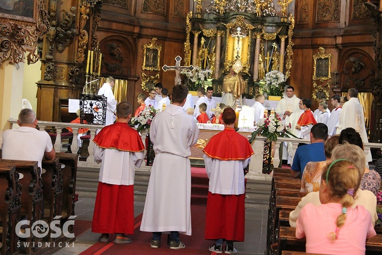 Dekanalne spotkanie służby liturgicznej w Kamieńcu Ząbkowickim