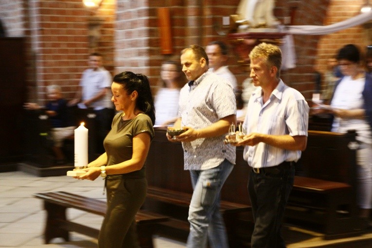 Pielgrzymka rodzin do Rud