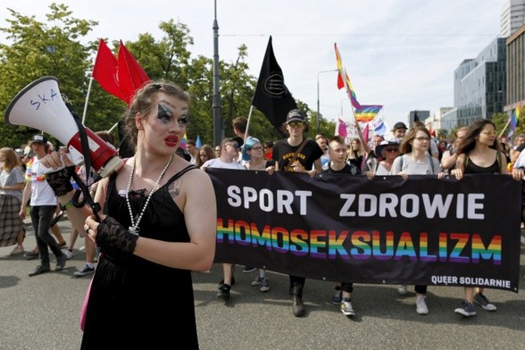 Homoseksualiści na ulicach Warszawy