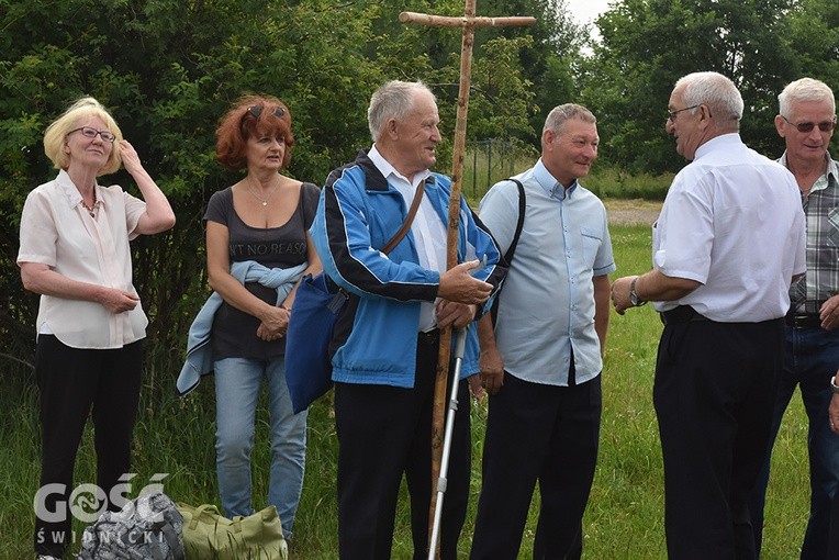 W oczekiwaniu na przyjaciół z Łowicza kolejarze wspominali wcześniejsze spotkania