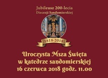 Zaproszenie na Mszę św. jubileuszową 