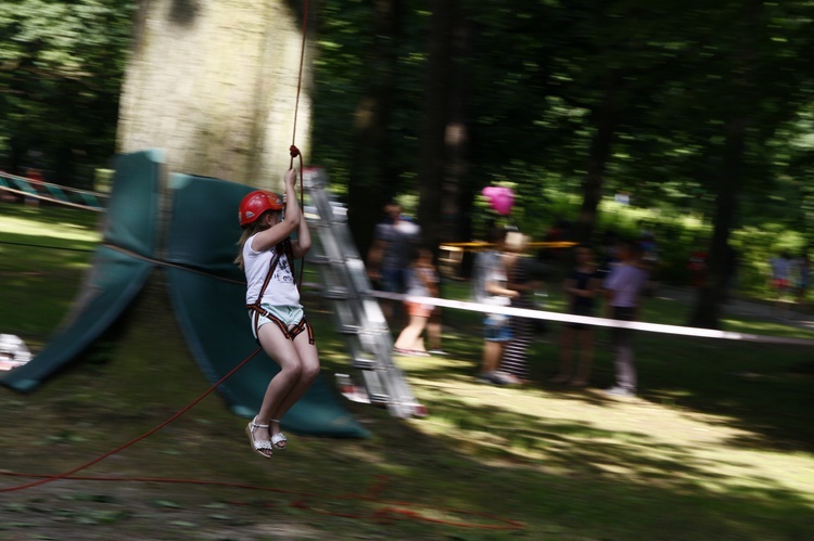 Piknik u salezjanów z Małym TGD