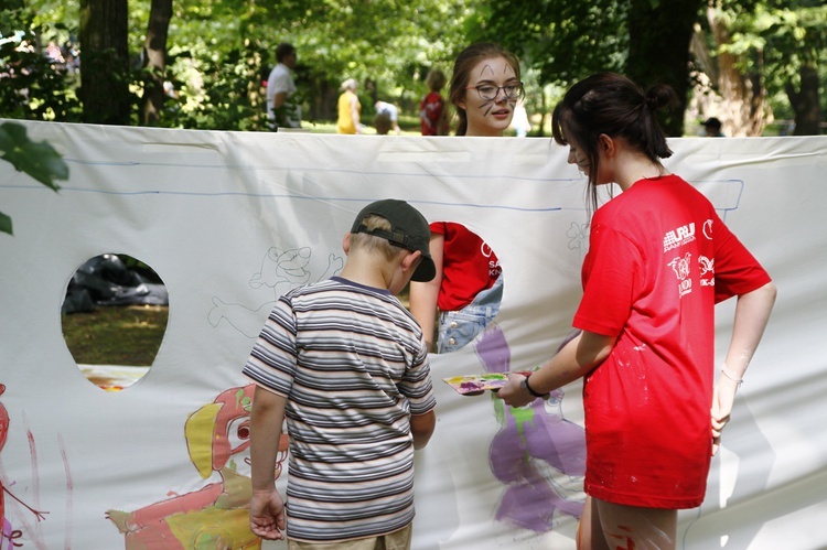 Piknik u salezjanów z Małym TGD