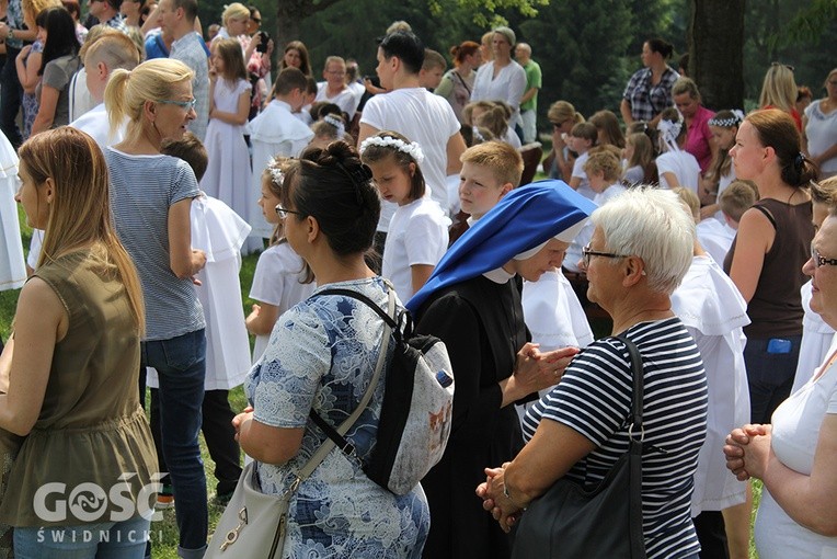 Pielgrzymka dzieci po Pierwszej Komunii św. do Polanicy-Zdroju