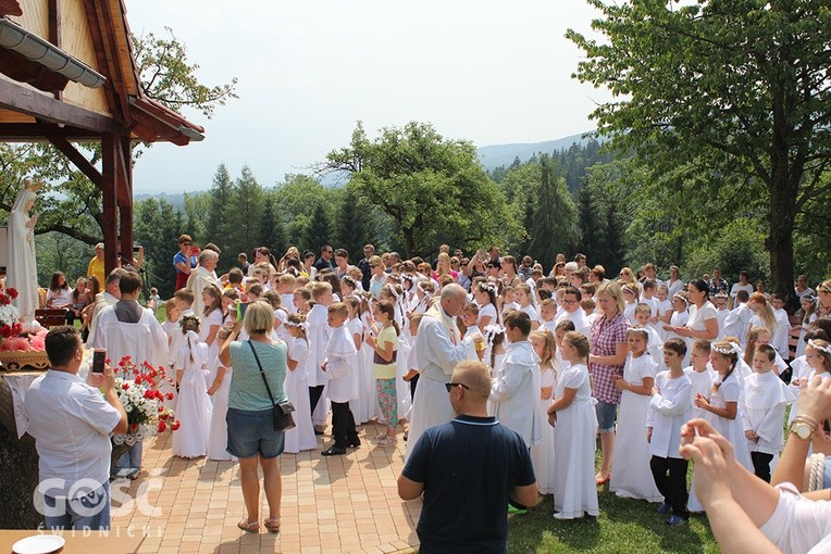 Pielgrzymka dzieci po Pierwszej Komunii św. do Polanicy-Zdroju