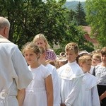 Pielgrzymka dzieci po Pierwszej Komunii św. do Polanicy-Zdroju