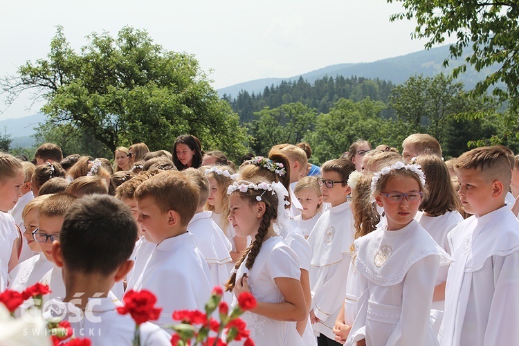 Pielgrzymka dzieci po Pierwszej Komunii św. do Polanicy-Zdroju