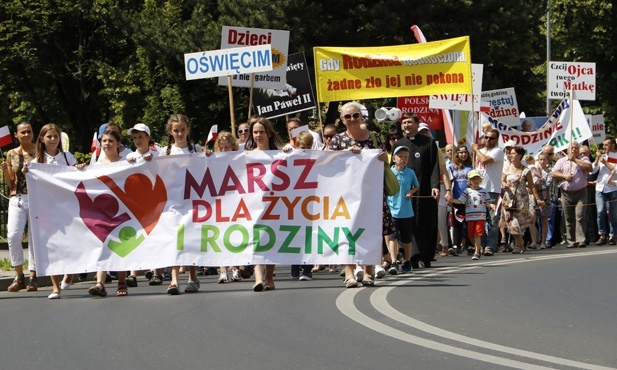 Marsz dla Życia i Rodziny w Oświęcimiu