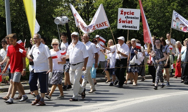 Marsz dla Życia i Rodziny w Oświęcimiu