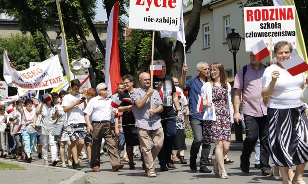 Marsz dla Życia i Rodziny w Oświęcimiu