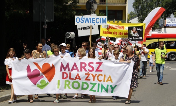 Marsz dla Życia i Rodziny w Oświęcimiu