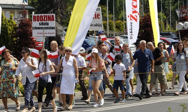 Marsz dla Życia i Rodziny w Oświęcimiu