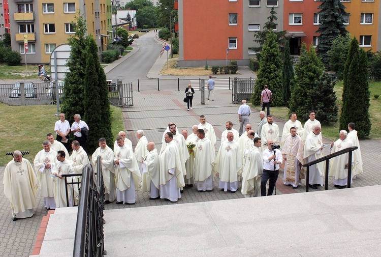 Poświęcenie kościoła w Bytomiu Szombierkach 