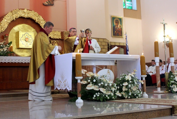 Poświęcenie kościoła w Bytomiu Szombierkach 