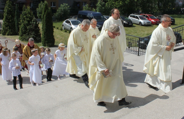 Poświęcenie kościoła w Bytomiu Szombierkach 