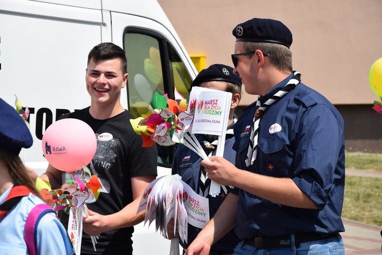 Marsz dla Życia i Rodziny w Rawie Mazowieckiej