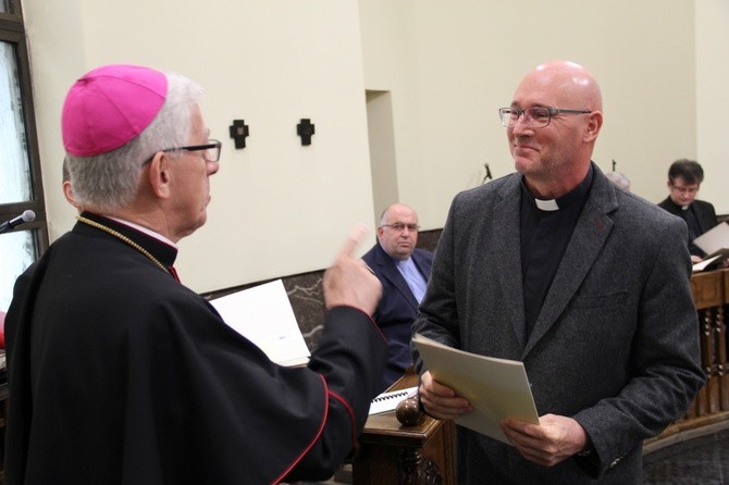 Rozdanie dekretów proboszczowskich