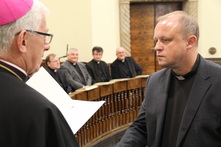 Rozdanie dekretów proboszczowskich