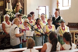 Zespół „Żuławianki” z gminy Ostaszewo. 