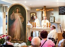 Msza w kaplicy GCR na zakończenie peregrynacji.