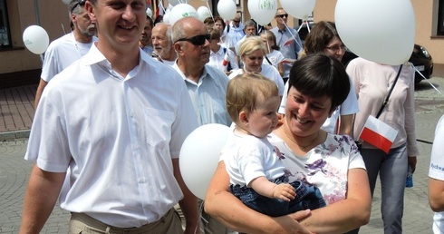 Na trasie Marszu dla Życia i Rodziny w Żywcu