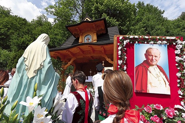 ▲	Tutaj usytuowany był także jeden z ołtarzy tegorocznej procesji Bożego Ciała.