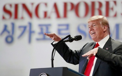 Trump zapowiada denuklearyzację Korei Płn.