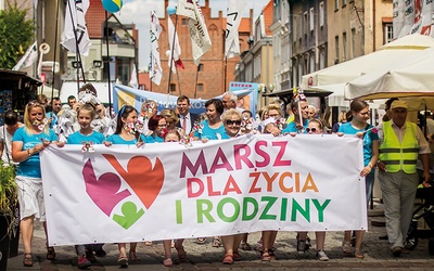 Marsz dla Życia i Rodziny. 
10.06.2018 Olsztyn