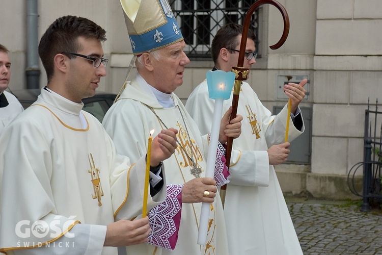 Nabożeństwo fatimskie w świdnickiej katedrze