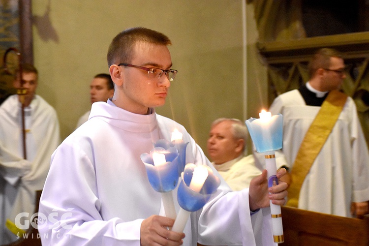 Nabożeństwo fatimskie w świdnickiej katedrze