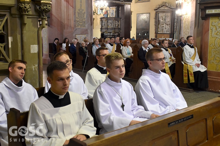 Nabożeństwo fatimskie w świdnickiej katedrze