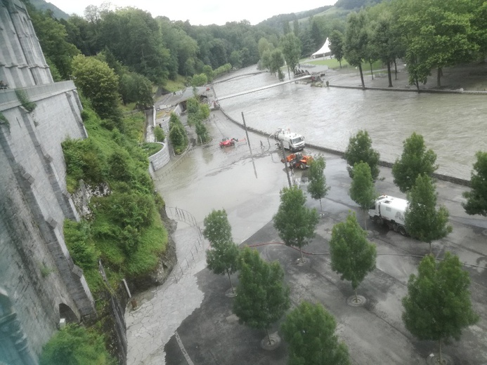 Powódź w Lourdes