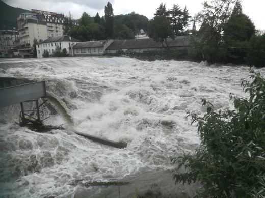 Powódź w Lourdes