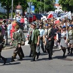 Korowód na 100-lecie niepodległości w Mławie