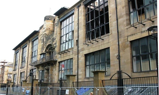 Pożar w Glasgow School of Art