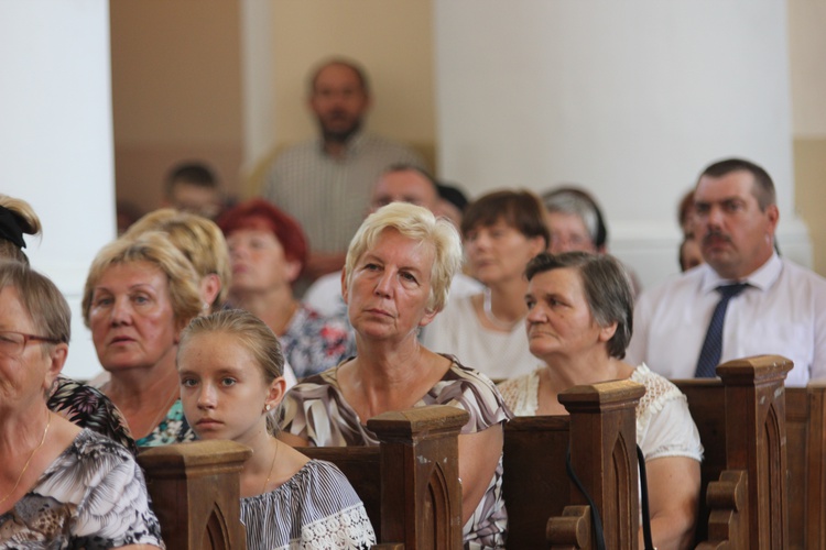 Poświęcenie zegara w Bąkowie Górnym